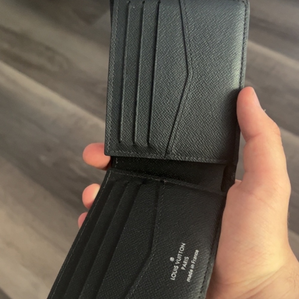 Black LV Wallet